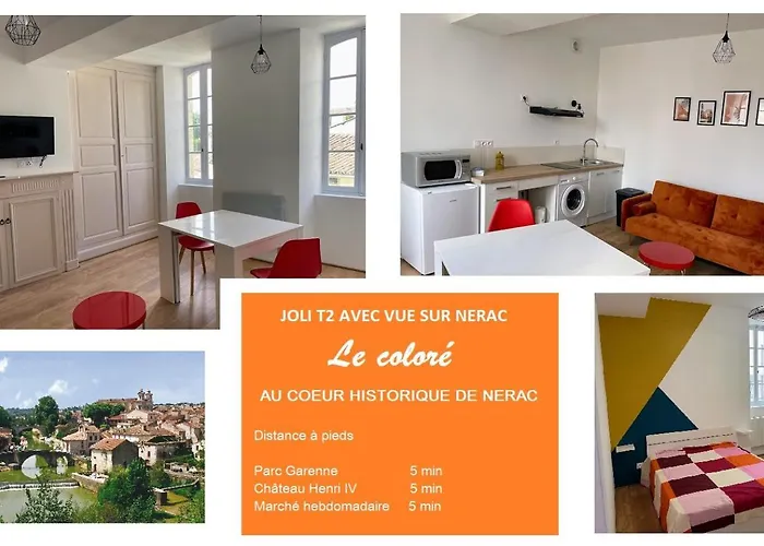 Le Colore- T2 Confortable Avec Vue Sur Apartmán